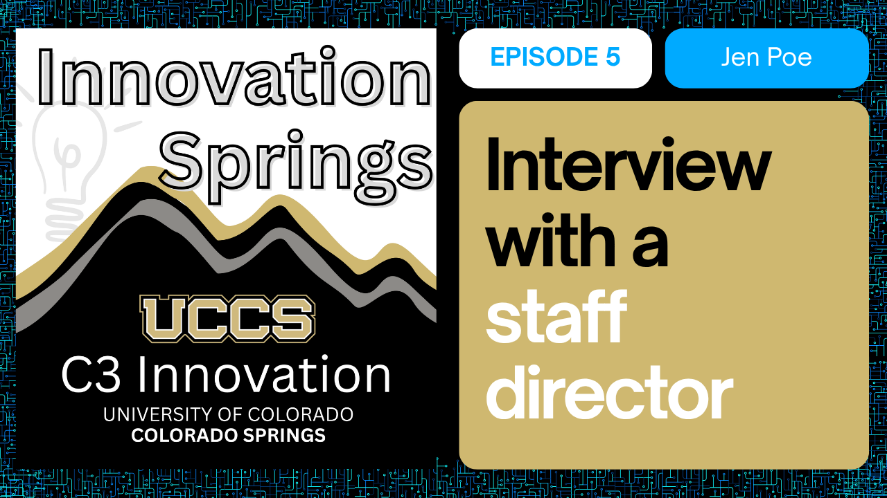 Innovation Springs logo with text Interview with a Staff Director